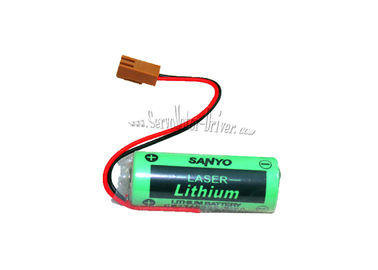 China Lithium Sanyo Servo Battery Pack For Backup Power Supply CR17450SE R 3V supplier